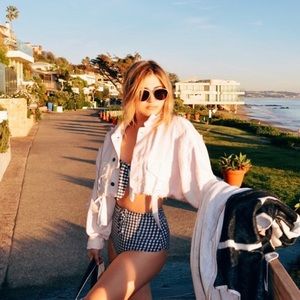 Black & white gingham Wildfox swimsuit